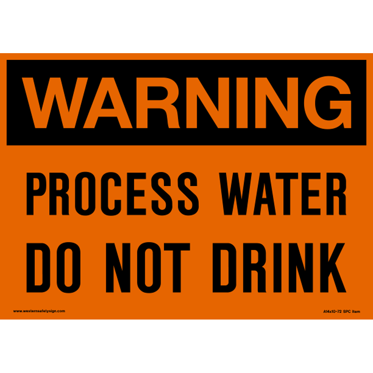 Contract Sign - Warning Do Not Drink