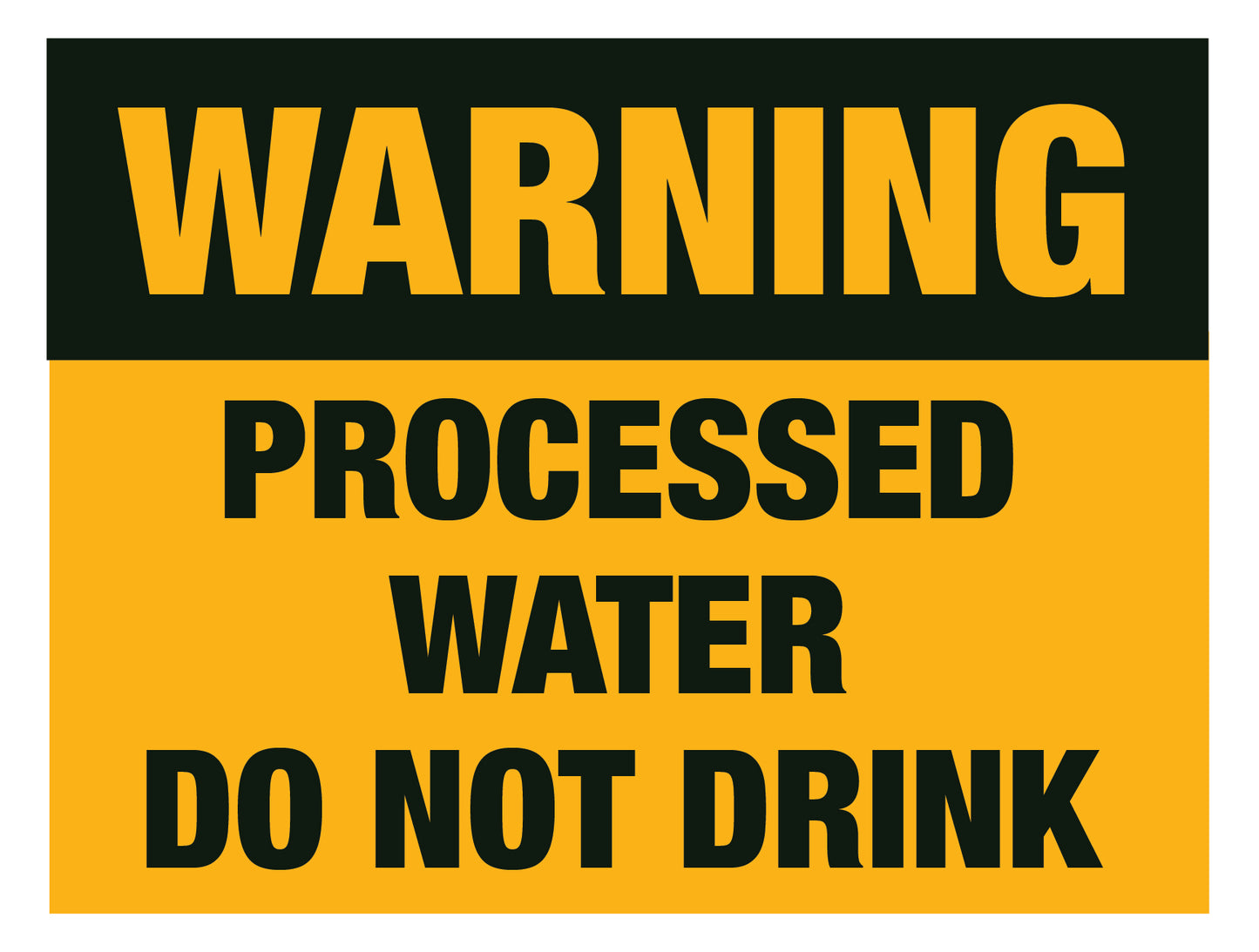 Contract Sign - Warning Do Not Drink