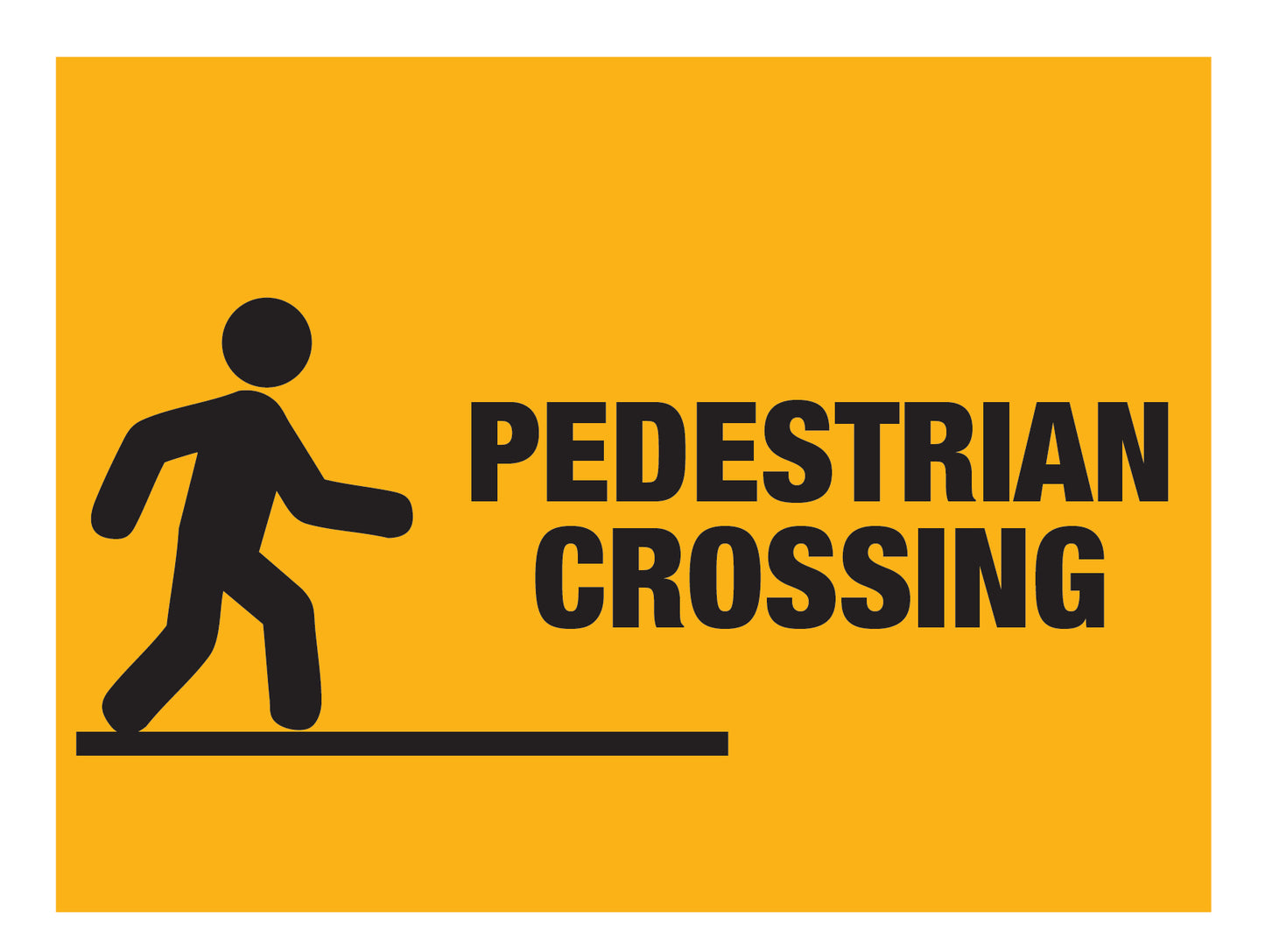 Contract Sign - Pedestrian Crossing