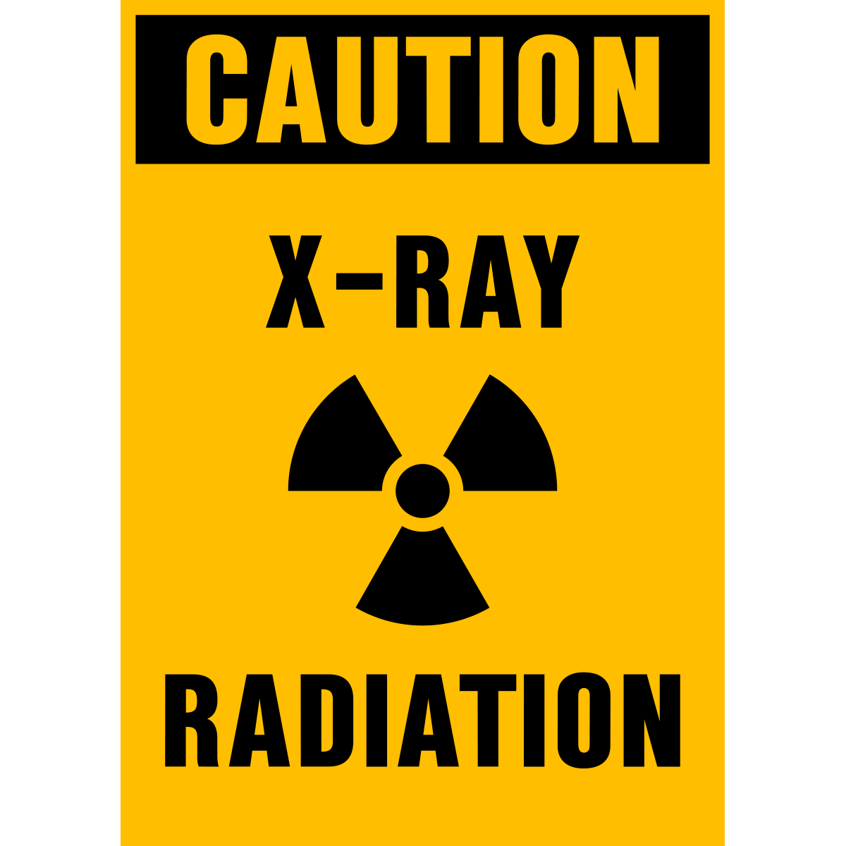 Caution - X-Ray Radiation