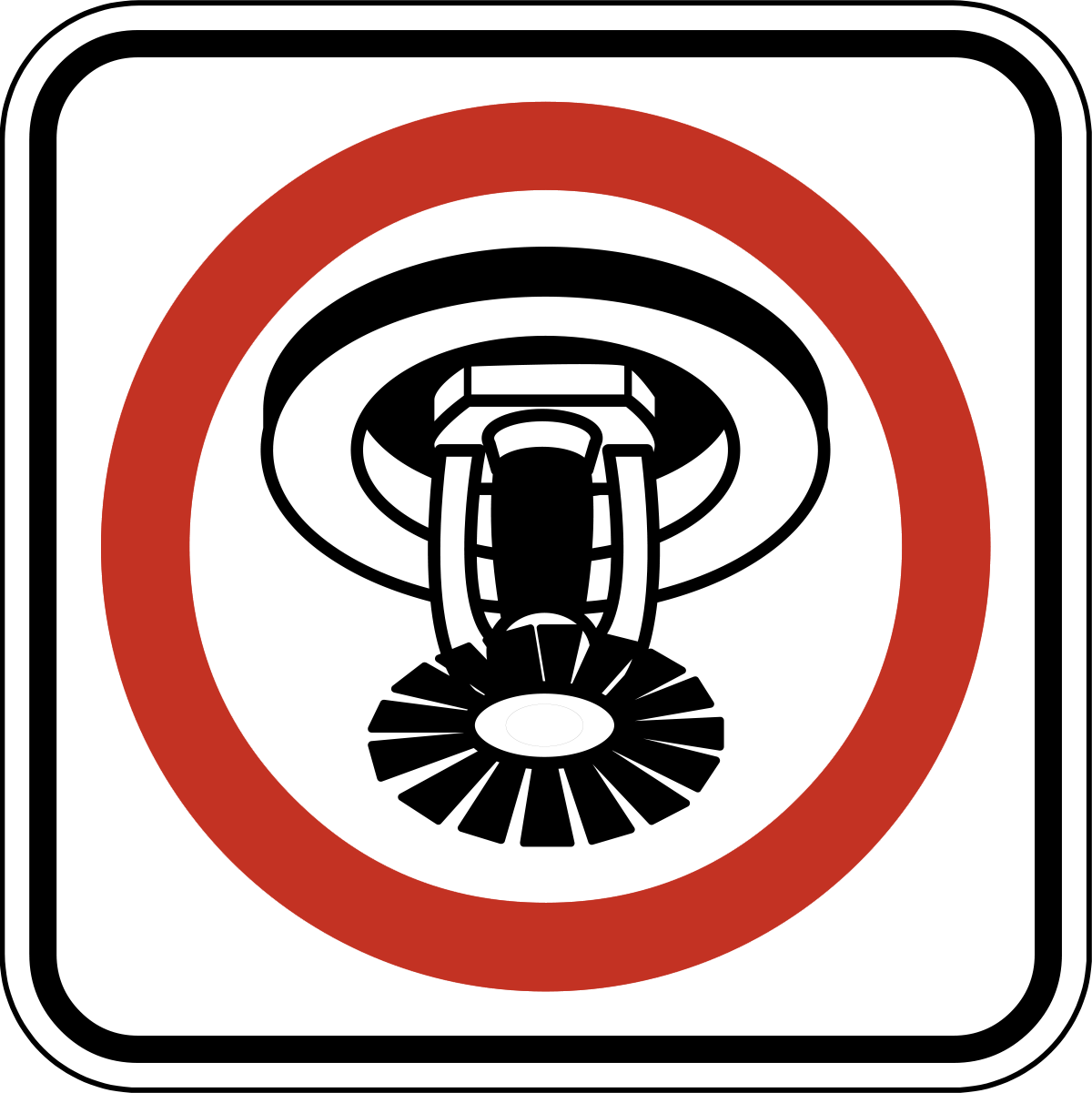 Fire Sprinkler Pictogram
