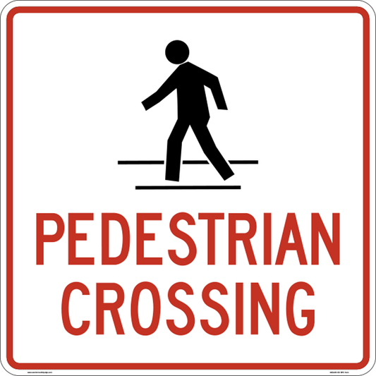 Contract Sign - Pedestrian Crossing