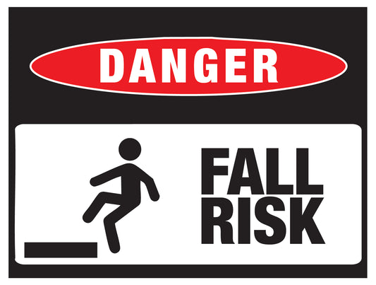 Danger - Fall Risk