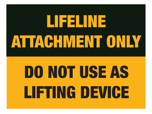 Caution - Fall Protection