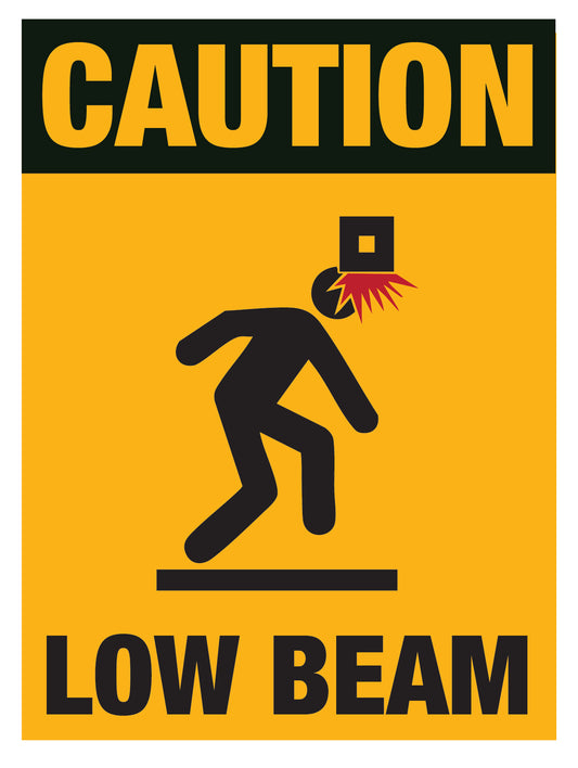 Caution - Low Beams