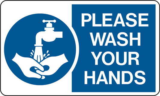 Hand Washing Decal