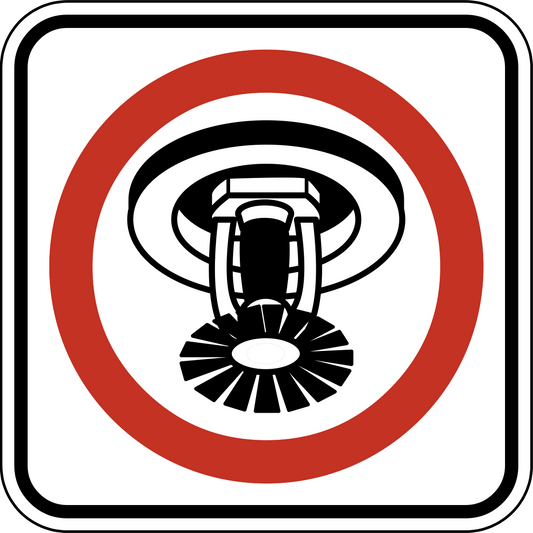 Fire Sprinkler Pictogram