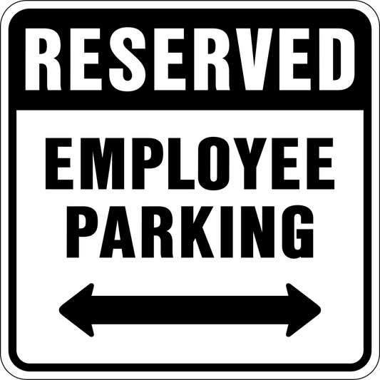 Reserved Employee Parking