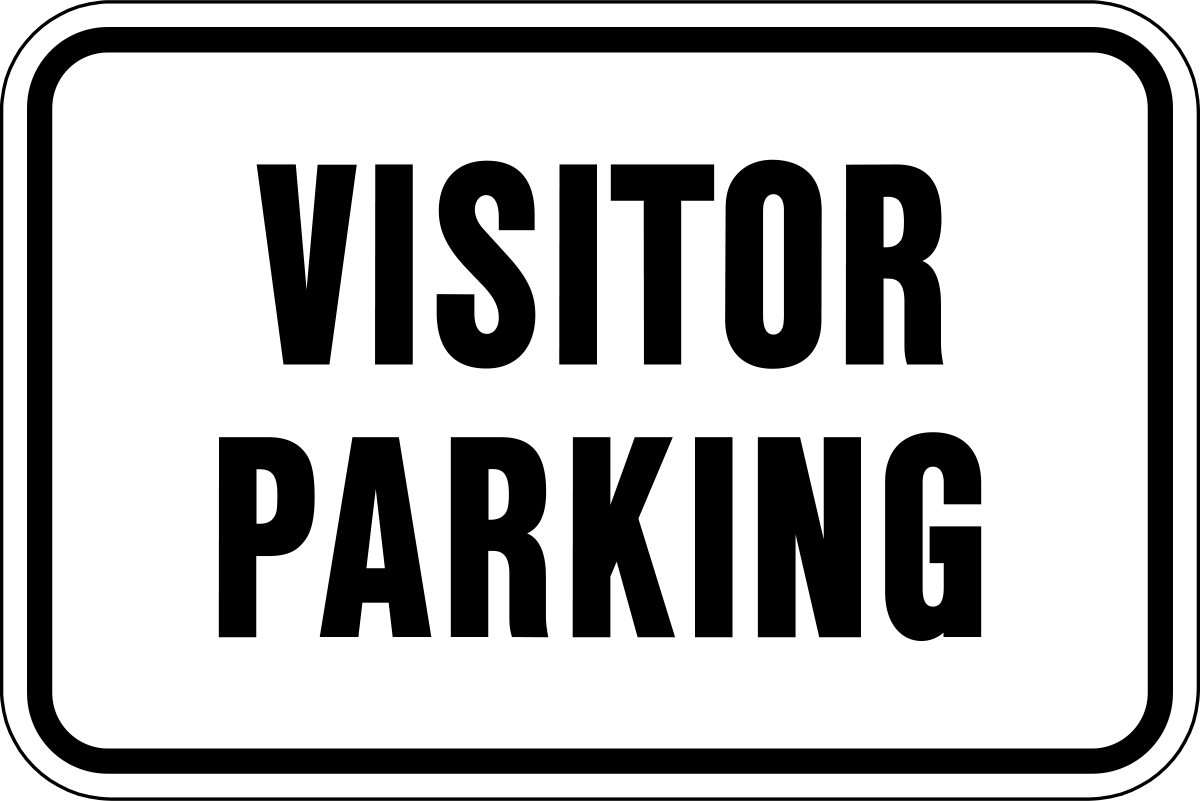 Visitor Parking Sign
