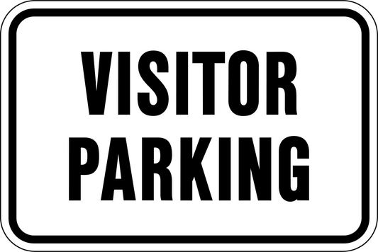 Visitor Parking Sign