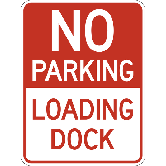 Loading Dock No Parking