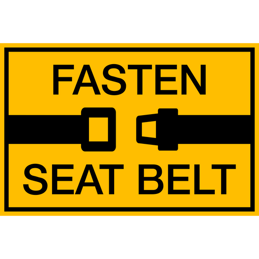 Fasten Seat Belt Sign